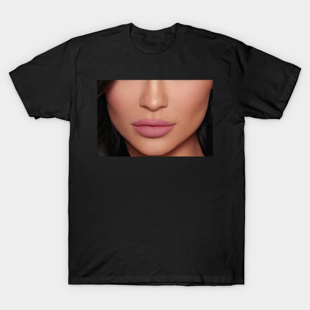 kylie jenner lips T-Shirt by Pop-clothes